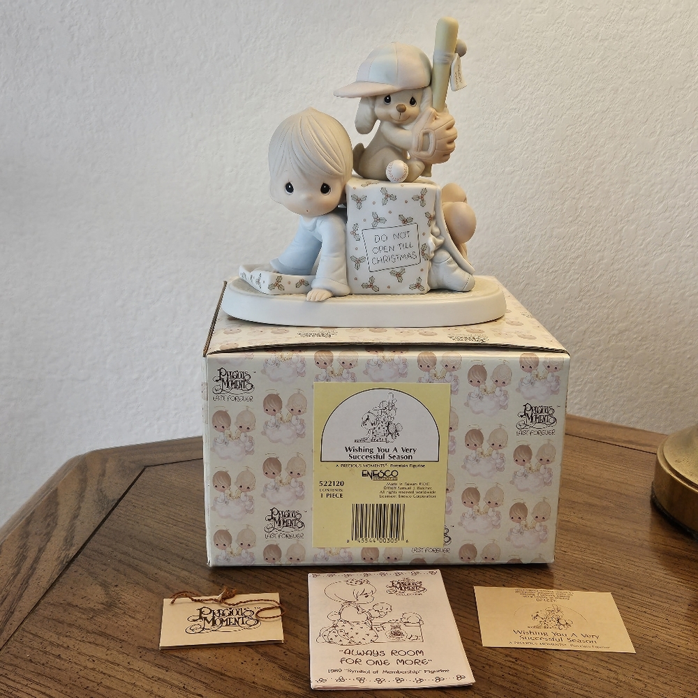 Precious Moments "Wishing You A Very Successful Season" New in the box with tags